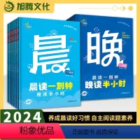 晨读一刻钟 晚读半小时 小学一年级 [正版]2024版 晨读晚练 晨读一刻钟 晚读半小时1-6年级不分版本全国通用小学语