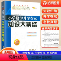 [正版]2024版小学语数学文升学夺冠知识大集结小学生一1二2三3四4五5六6年级上册下册数学英语人教版小升初必刷题系