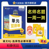 语文 选择性必修中册 人教版 高中通用 [正版]2024金考卷活页题选单元双测卷高二选择性必修第一册二三册上下册选修12