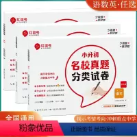 名校真题分类试卷[3本套装] 小学升初中 [正版]红逗号2024版小升初名校真题分类试卷语文数学英语全真模拟试卷冲刺名校