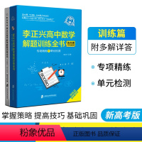 高中数学解题训练全书 [正版]李正兴高中数学微专题新高考数学解题方法全书代数几何篇一题多解多变篇压轴题攻略思想方法篇 高