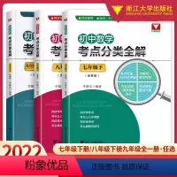 数学考点全分解 七年级下 [正版]初中数学考点分类全解七八九年级下浙教数学考点提炼版789年级初一二三下册数学解题专项训