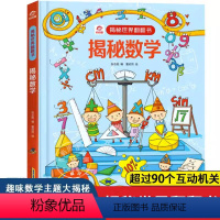 数学+加减法+乘除法+度量衡 全4册 [正版] 揭秘数学 揭秘世界翻翻书系列5-6-7-10-12岁少儿童趣味认知故事3