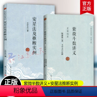 [正版]2册紫微斗数讲义+安星法及推断实例 王亭之详解入门 斗数玄空系列 紫薇斗数入门书 紫微斗数解密书 复旦大学出版