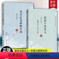 [正版]2册紫微斗数讲义+安星法及推断实例 王亭之详解入门 斗数玄空系列 紫薇斗数入门书 紫微斗数解密书 复旦大学出版