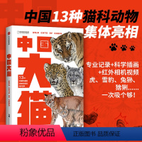[正版]中国大猫 13种猫科动物的发现及保护故事 哺乳动物猫科动物种类大全生物图鉴书籍神秘动物大猫咪图书集 出版社