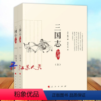 [正版]三国志白话文全译本 上下2册 陈寿著 东汉黄巾起义刘备孙权曹操诸葛亮司马懿周瑜赤壁之战三国演义中国历史通史名著