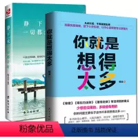 [正版]共2册 你是想得太多+静下来一切都会好人生哲理心灵鸡汤正能量 心灵修养断舍离 励志书 青励志自己改变自己