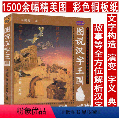 [正版]图说汉字王国(彩图版)说文解字详解图解汉字树汉字图解字典汉字风云会汉字里的国学图解汉字起源堪比流沙河白鱼解字书