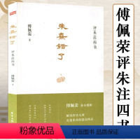 [正版]朱熹错了评朱注四书 傅佩荣著 中国哲学国学经典读物著国学的天空通俗易懂译解论语大学中庸孟子四书五经章句集注今译