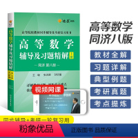 高等数学辅导及习题精解上册(同济第八版) [正版]高等数学辅导及习题精解同济高等数学同济第八版星火燎原复习考研数学真题大