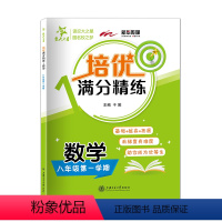 数学 [正版]交大之星培优满分精练 数学 8年级上/八年级第一学期 上海版数学配套教辅 课后练习题 上海交通大学出版社