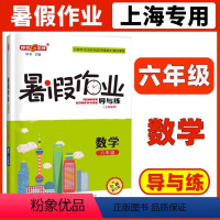 [正版]钟书金牌暑假作业导与练数学6年级六年级数学暑期复习作业(上海专版)分级学习及时巩固赢在暑期上海远东出版社