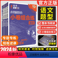 四川、陕西、内蒙、宁夏、青海 语文小卷组合练 [正版]2024新版高考必刷题分题型强化语文小卷组合练整本书阅读古诗文理解