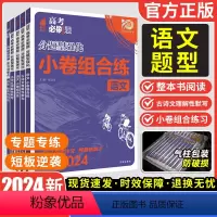 四川、陕西、内蒙、宁夏、青海 语文小卷组合练 [正版]2024新版高考必刷题分题型强化语文小卷组合练整本书阅读古诗文理解