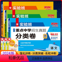[真题分类卷]语数英-全国通用 小学升初中 [正版]2024版实验班小学毕业总复习语文数学英语全国通用人教英语江苏适用译