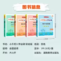 [小升初入学必刷题]语数英+作文 小学升初中 [正版]小升初入学必刷题现代文古诗文阅读六年级语文数学英语小学升初中必刷题
