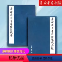 [正版]新款 唐褚遂良书雁塔圣教序(共2册) (日本)荒金大琳 原碑照片原帖对比 楷书毛笔书法字帖文物出版社原石拓片书