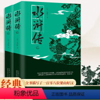 水浒传 [正版]中国古典四大名著 国学名著-水浒传 施耐庵 著 青少年古典文学名著影响一生的中国经典古代小说经典之一世界