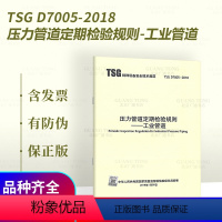 [正版] TSG D7005-2018 压力管道定期检验规则 工业管道