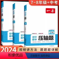 初中数学压轴题.中考 [正版]24新版 一本初中数学压轴题 七八九年级全一册几何模型函数满分计算一题多解法学霸解题辅助