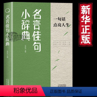 名言佳句小辞典 [正版]名言佳句小辞典古今中外名人名言好词佳句好句初中高中生课外