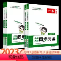 英语同步阅读[PEP人教版] 三年级上 [正版]2023新版小学英语同步阅读训练三年级四年级五年级六年级PEP人教版 英