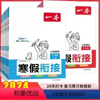 [语文+数学]寒假衔接 小学一年级 [正版]2024新版寒假衔接训练 寒假阅读+囗算 语文数学寒假训练通用语文寒假阅读数