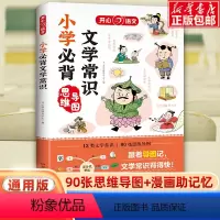 小学必背文学常识 小学通用 [正版]小学生必背文学常识同步小学语文基础知识大全1-6年级人教版中国现代文学常识大集结文言