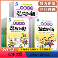 语文数学英语[人教版] 小学三年级 [正版]2024新版智趣寒假衔接温故知新小学生一二三四五六年级寒假作业语文数学英语人