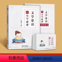 文学常识大全+速记手卡 小学通用 [正版]2024新版易蓓小学语文必背文学常识大全中国古代文化知识书籍题库练习本练习册