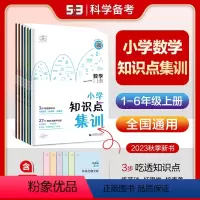 [单本]数学知识点集训 一年级上 [正版]2023新版53小学数学知识点集训汇总总结 小儿郎5.3天天练一年级上册二年级