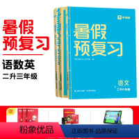 2升3/暑假预复习[语文+数学+英语](全3册) 小学通用 [正版]2023版新品学而思暑假预复习小学二三四五六年级暑假