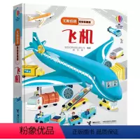 单本全册 [正版]飞机 尤斯伯恩偷偷看里面系列 1-4岁宝宝儿童科普百科启蒙绘本3D立体翻翻洞洞书益智游戏幼儿园亲子共读