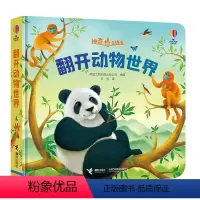 翻开动物世界 [正版]接力出版社翻开动物世界 英国尤斯伯恩 幼儿立体书籍童书科普启蒙认知