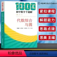 代数综合与圆 初中通用 [正版]初中数学千题解 代数综合与圆 初中生数学解题技巧代数刷题七八九年级数学专项训练练习题中考