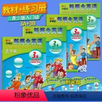 [正版]新概念英语青少版(学生)3A3B学生用书+3AB练习册(配mp3.DVD)(点读版)(新)4本