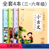 全套4本 古文阅读训练(三-六年级) [正版]寅飞文具专营店学而思小古文小学生三四五六年级一学就会分级阅读理解专项书古诗
