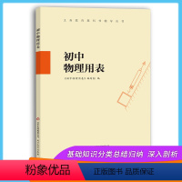 初中物理用表 [正版] 初中物理用表 物理概念公式定律术语图表手册 初中物理定律公式定理速查 公式定理基础知识大全