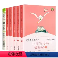 [人教版]六年级下册全套 [正版]人教版六年级下册快乐读书吧全套6册阅读课外书必读尼尔斯骑鹅旅行记上中下爱丽丝漫游奇境鲁