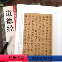 [正版]赵孟頫小楷道德经 小楷掇英系列导临书法毛笔临摹本毛笔书法字帖简体旁注高清彩色墨迹本楷书毛笔画字帖成人书法字帖教