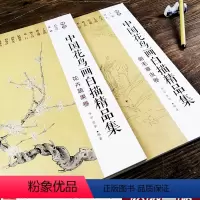 [正版]中国花鸟画白描精品集花卉蔬果卷+翎毛草丛卷全2册 历代名家经典白描作品零基础初学者临摹鉴赏教程书 国画工笔画白