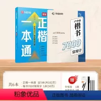 6本套[正楷一本通+楷书7000字常用字] [正版]楷书练字帖卢中南正楷一本通临摹2024新版全套成年楷书入门成人男生女
