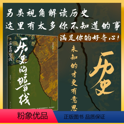 [正版]丨历史的暗线 艾公子《文治帝国》《疑案里的中国史》作者 乱世奇人 明清史 王朝末世 中国的地理与格局 气候灾害