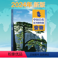 [正版]2024新版 安徽省地图册 中国分省系列地图册 高清彩印 自驾自助游 标注政区 详实交通 中国地图出版社出版