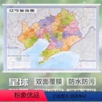 [正版]辽宁省地图 挂图 双面防水覆膜 高清地图 挂绳 约1.1米x0.8米 星球出版社 中国分省挂图系列