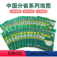 [正版]中国分省系列地图 套装 34省市 2024新版 军民两用地图106*75cm 地图挂图贴图 安徽 湖南 浙江