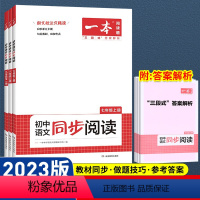 [七八九上]全套3册 同步阅读 初中通用 [正版]2023版 阅读题初中语文同步阅读专项训练七年级八年级九年级上册现代文