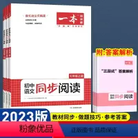 [七八九上]全套3册 同步阅读 初中通用 [正版]2023版 阅读题初中语文同步阅读专项训练七年级八年级九年级上册现代文
