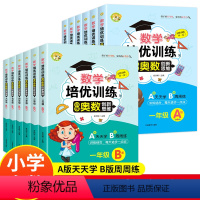 奥数创新思维训练[1-6年级A版+B版] 小学通用 [正版]2022新 小学奥数创新思维训练一二三四五六年级级A版天天练